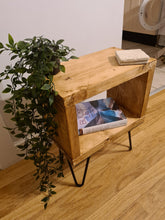 Load image into Gallery viewer, RUSTIC BEDSIDE TABLES