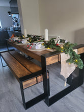 Load image into Gallery viewer, SLEEPER DINING TABLE - WRAP AROUND LEGS