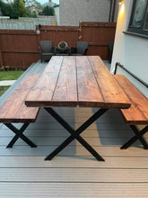 Load image into Gallery viewer, GARDEN TABLE - CROSS LEGS