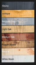 Load image into Gallery viewer, RUSTIC DINING TABLE - TRAPEZIUM LEGS