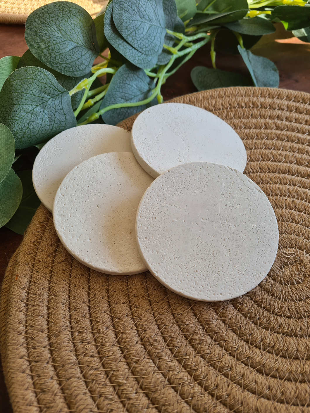 CEMENT COASTERS - SET OF 4